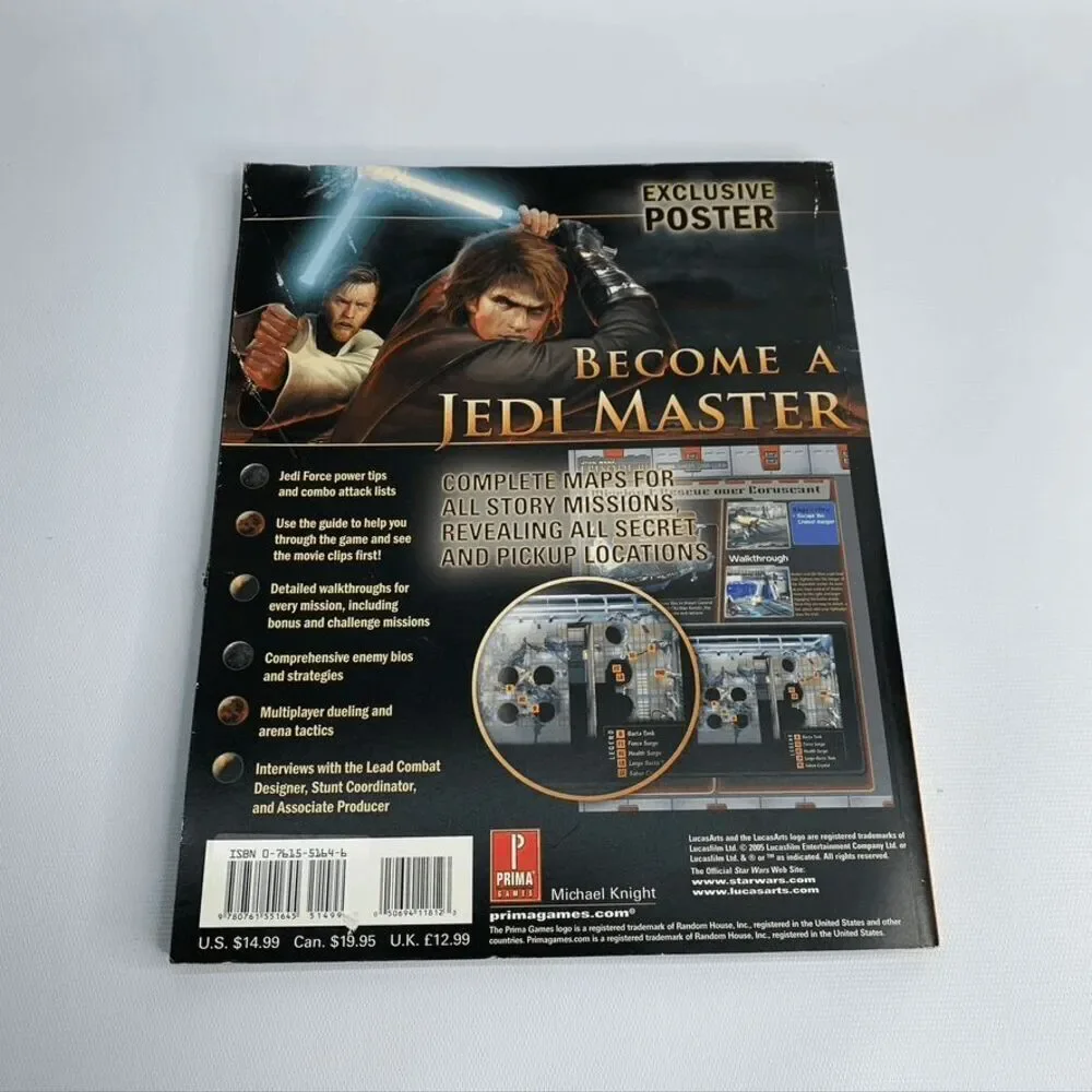 Star Wars Episode III Revenge of the Sith Prima‎ Official Guide no poster